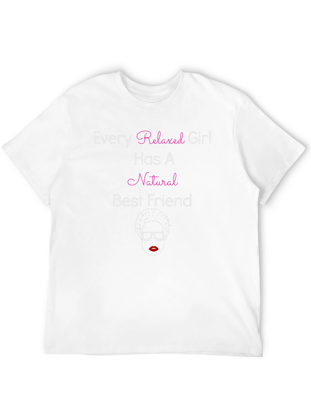 Relaxed Girl Natural Best Friend Graphic Tee