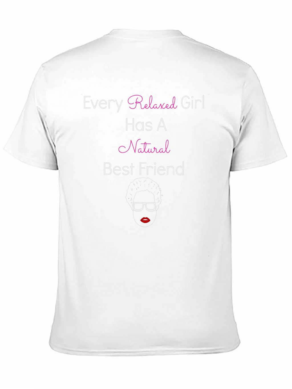 Relaxed Girl Natural Best Friend Graphic Tee