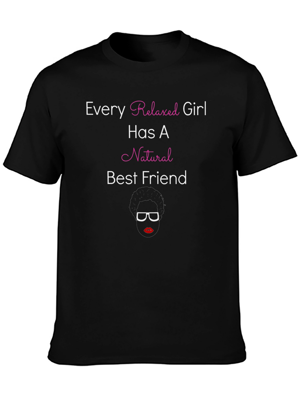 Relaxed Girl Natural Best Friend Graphic Tee