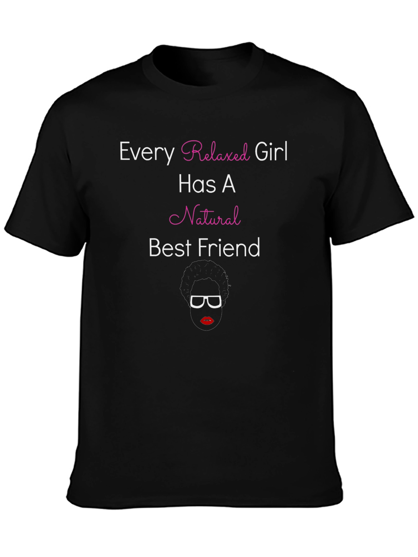 Relaxed Girl Natural Best Friend Graphic Tee