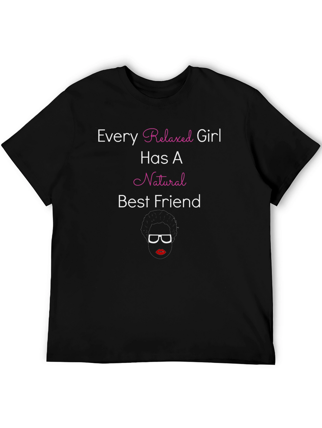 Relaxed Girl Natural Best Friend Graphic Tee