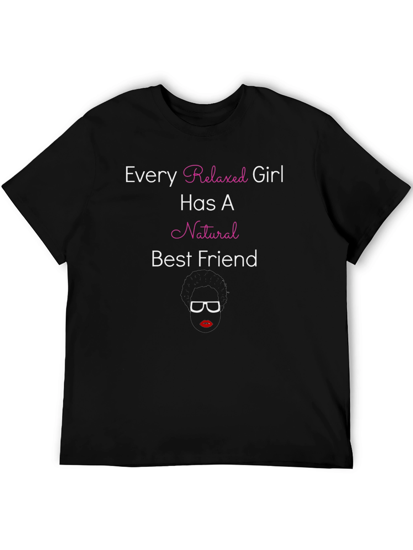 Relaxed Girl Natural Best Friend Graphic Tee