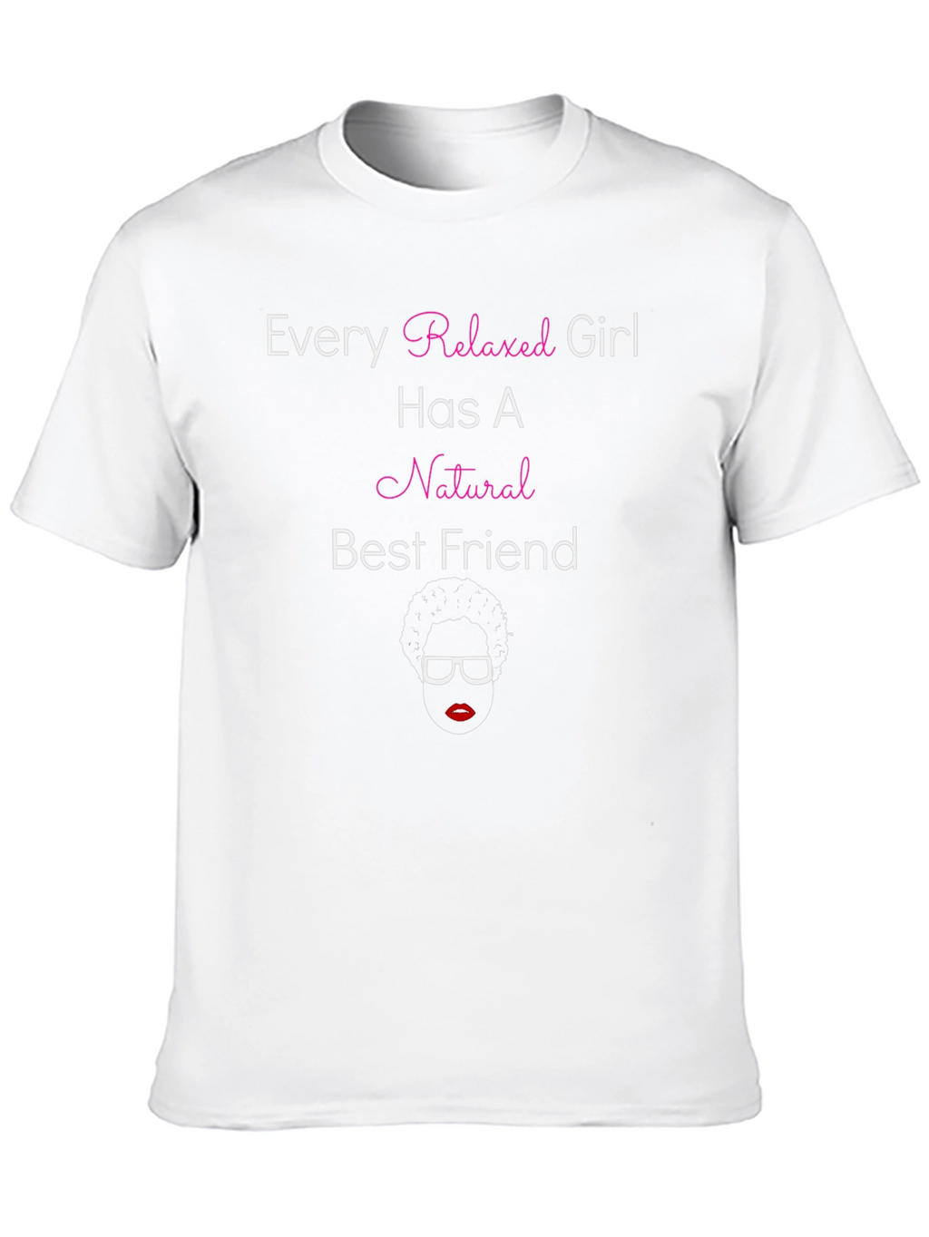 Relaxed Girl Natural Best Friend Graphic Tee