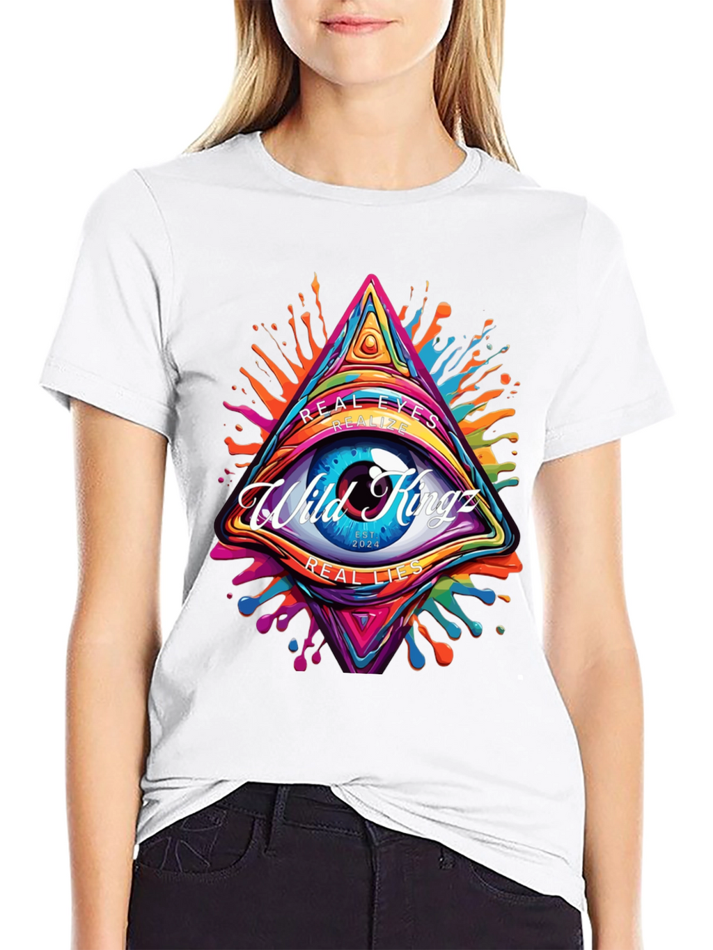 Wild Kingz Eye Graphic T-Shirt