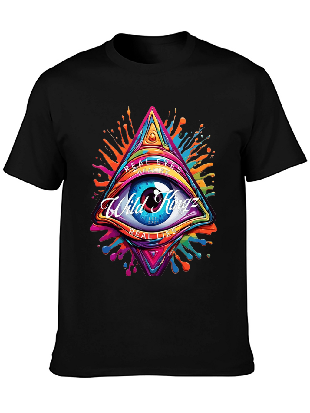 Wild Kingz Eye Graphic T-Shirt