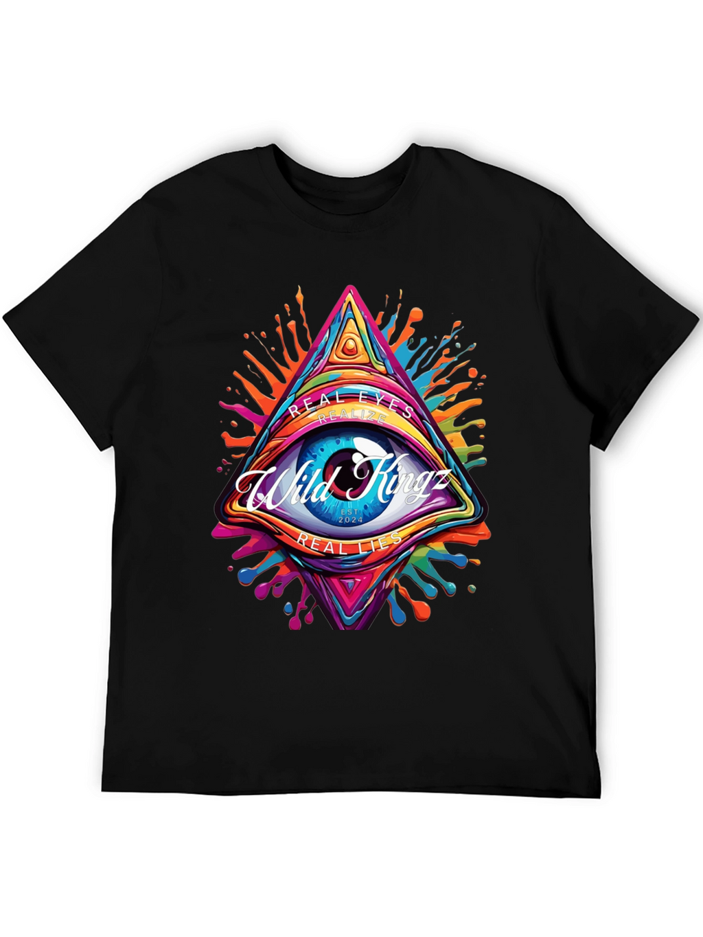 Wild Kingz Eye Graphic T-Shirt