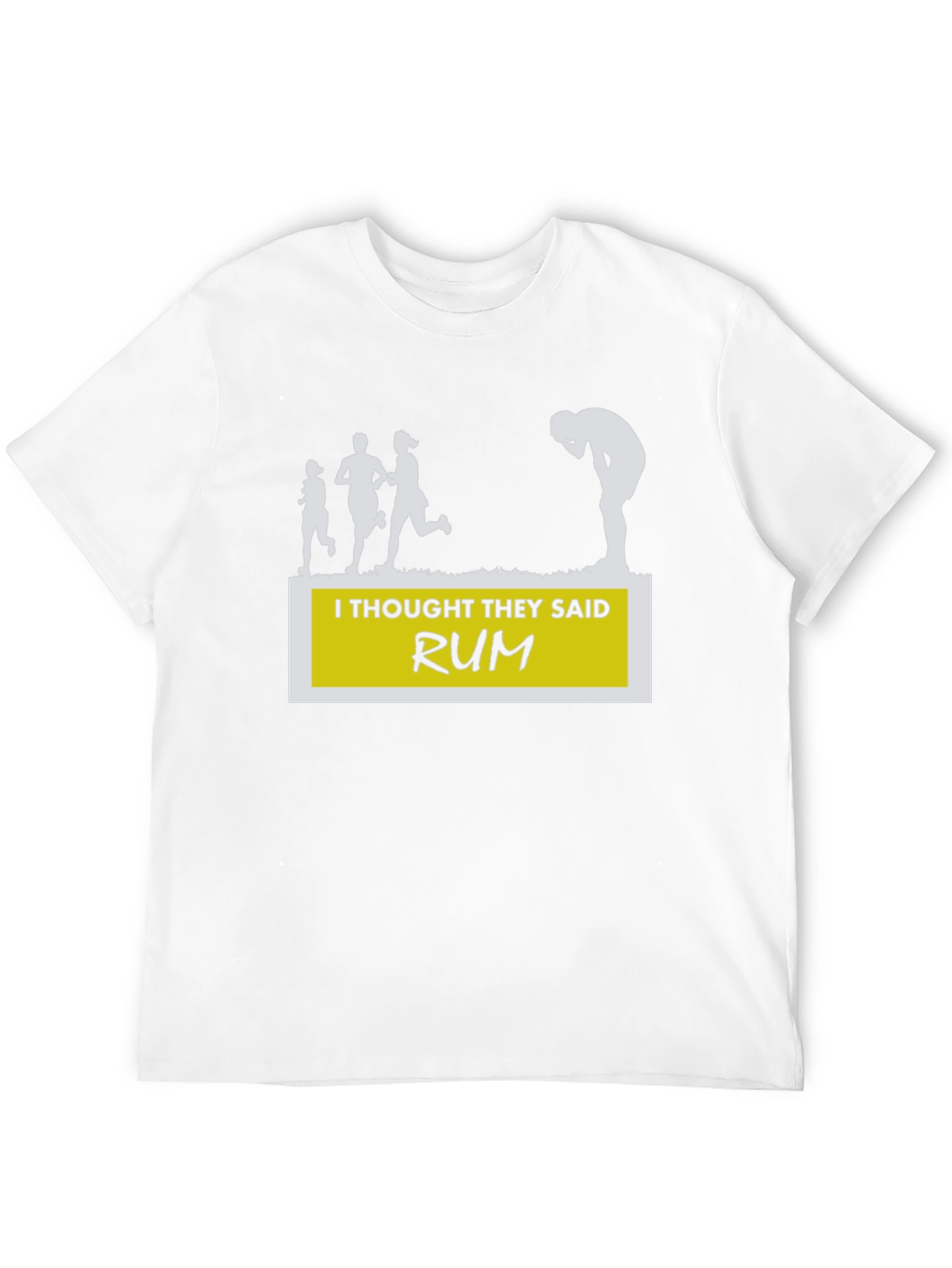 Funny Running Rum T-Shirt
