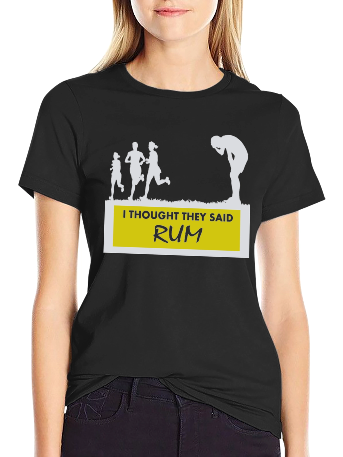 Funny Running Rum T-Shirt