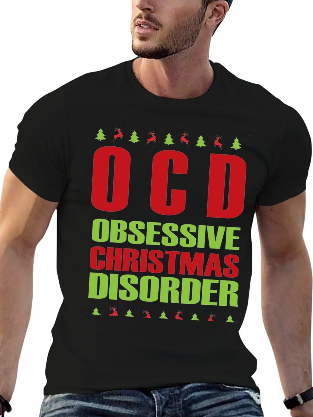 OCD Obsessive Christmas Disorder T-Shirt