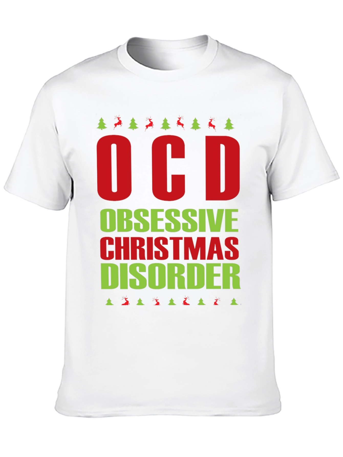 OCD Obsessive Christmas Disorder T-Shirt