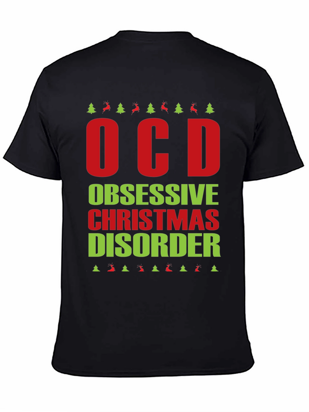 OCD Obsessive Christmas Disorder T-Shirt