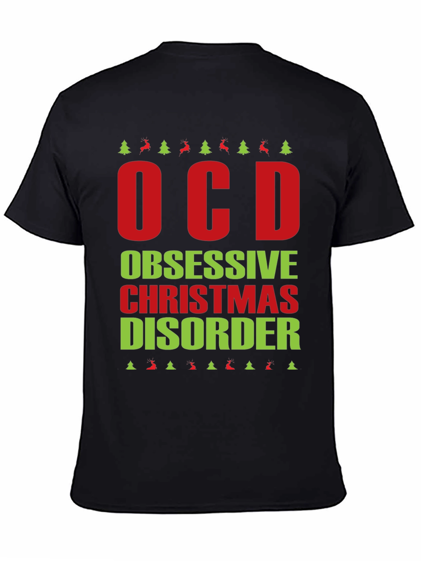 OCD Obsessive Christmas Disorder T-Shirt
