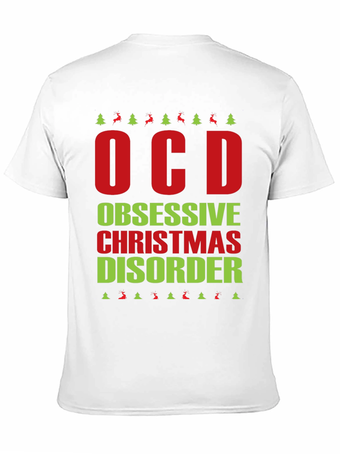 OCD Obsessive Christmas Disorder T-Shirt