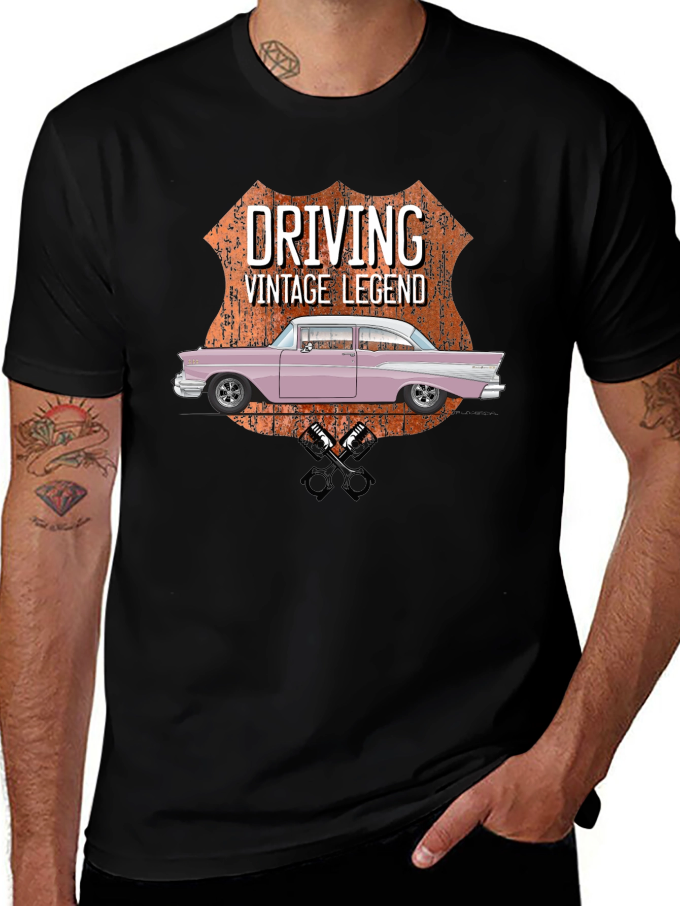 Driving Vintage Legend T-Shirt