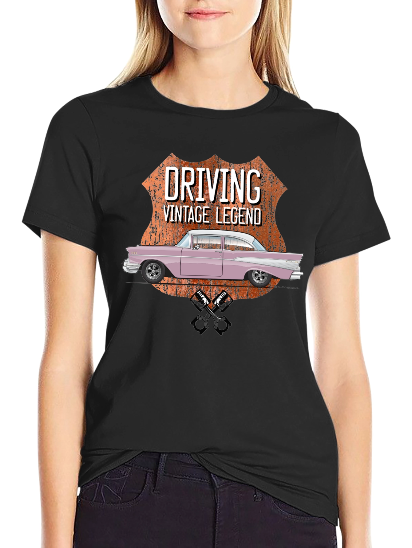 Driving Vintage Legend T-Shirt