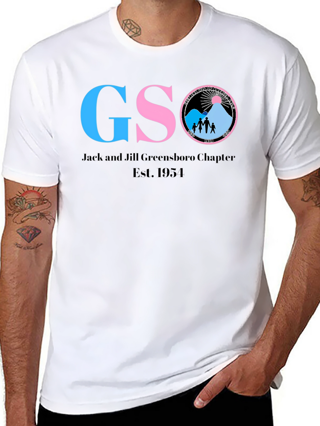 GSO Jack and Jill Greensboro Chapter T-Shirt