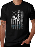 ER Squad T-Shirt - American Flag EMT Design