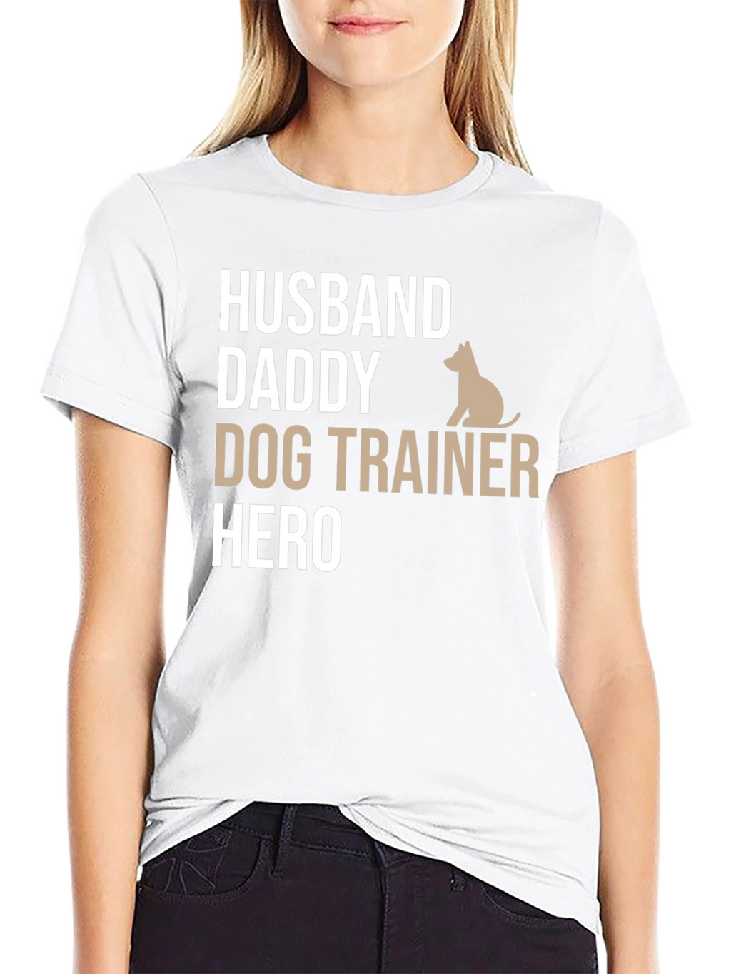 Husband Daddy Dog Trainer Hero T-Shirt