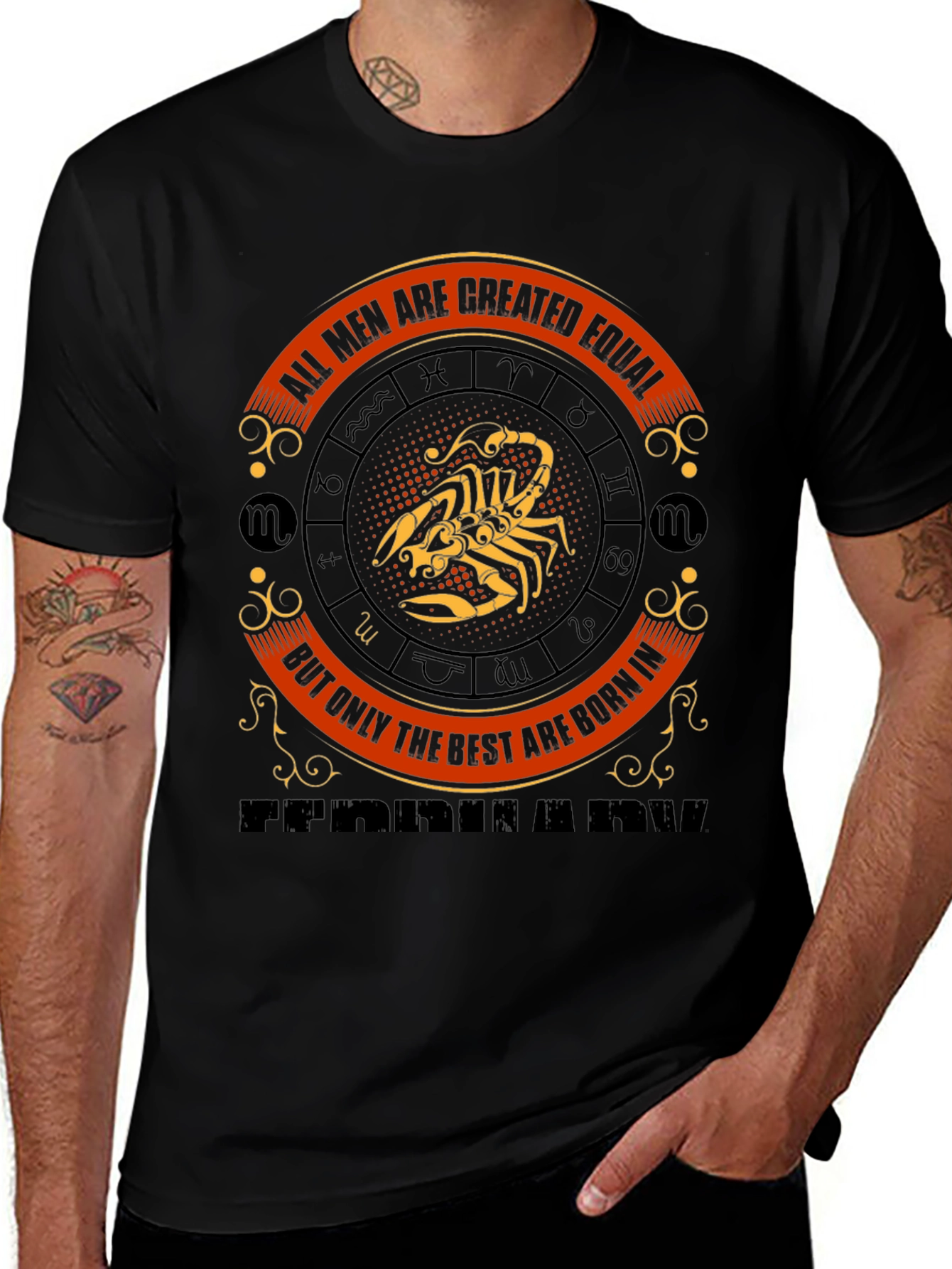All Men Are Created Equal Scorpio T-Shirt