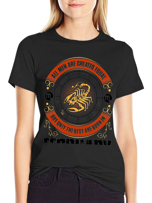 All Men Are Created Equal Scorpio T-Shirt