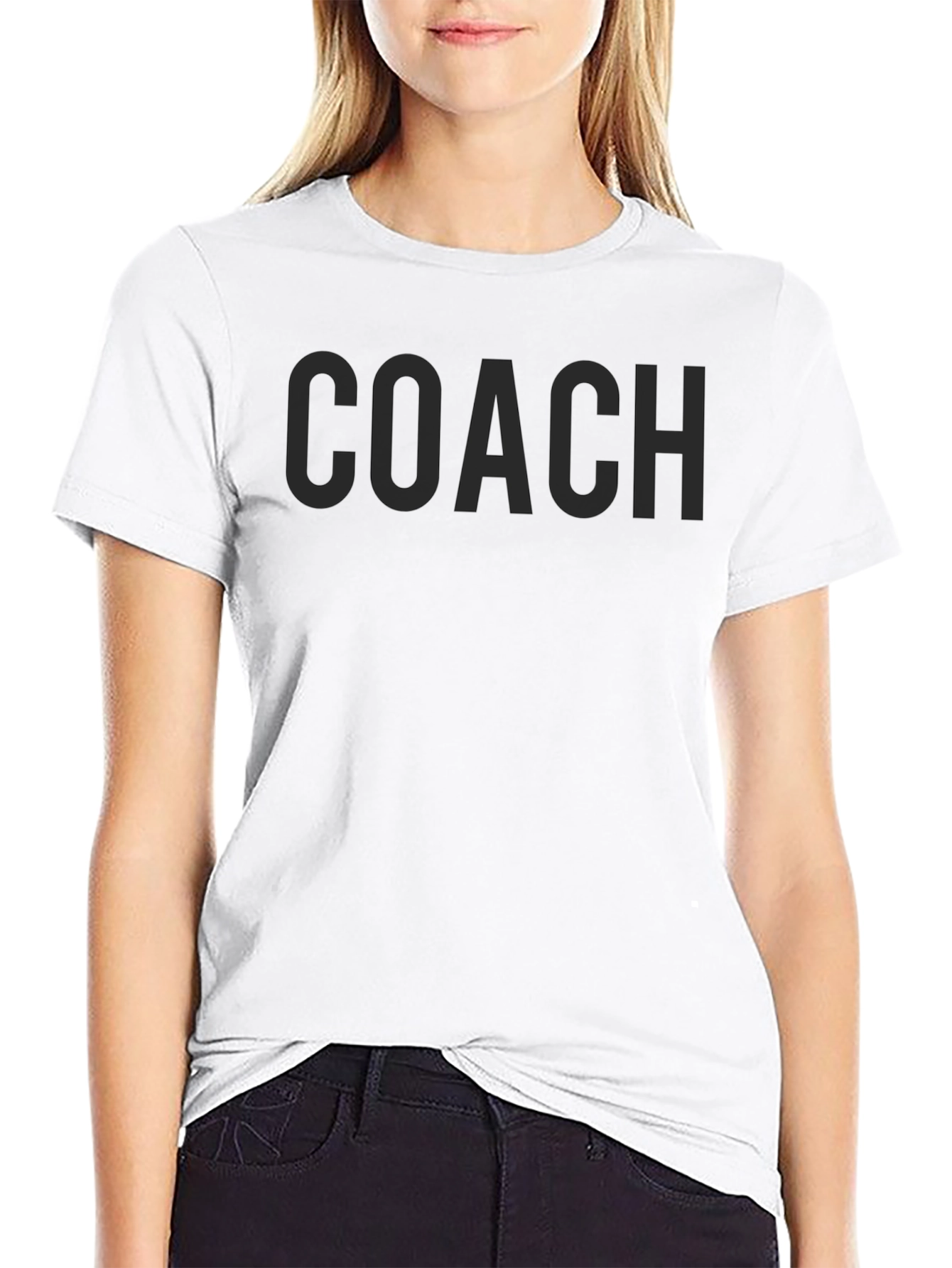 Coach T-Shirt - Simple Bold Statement Tee