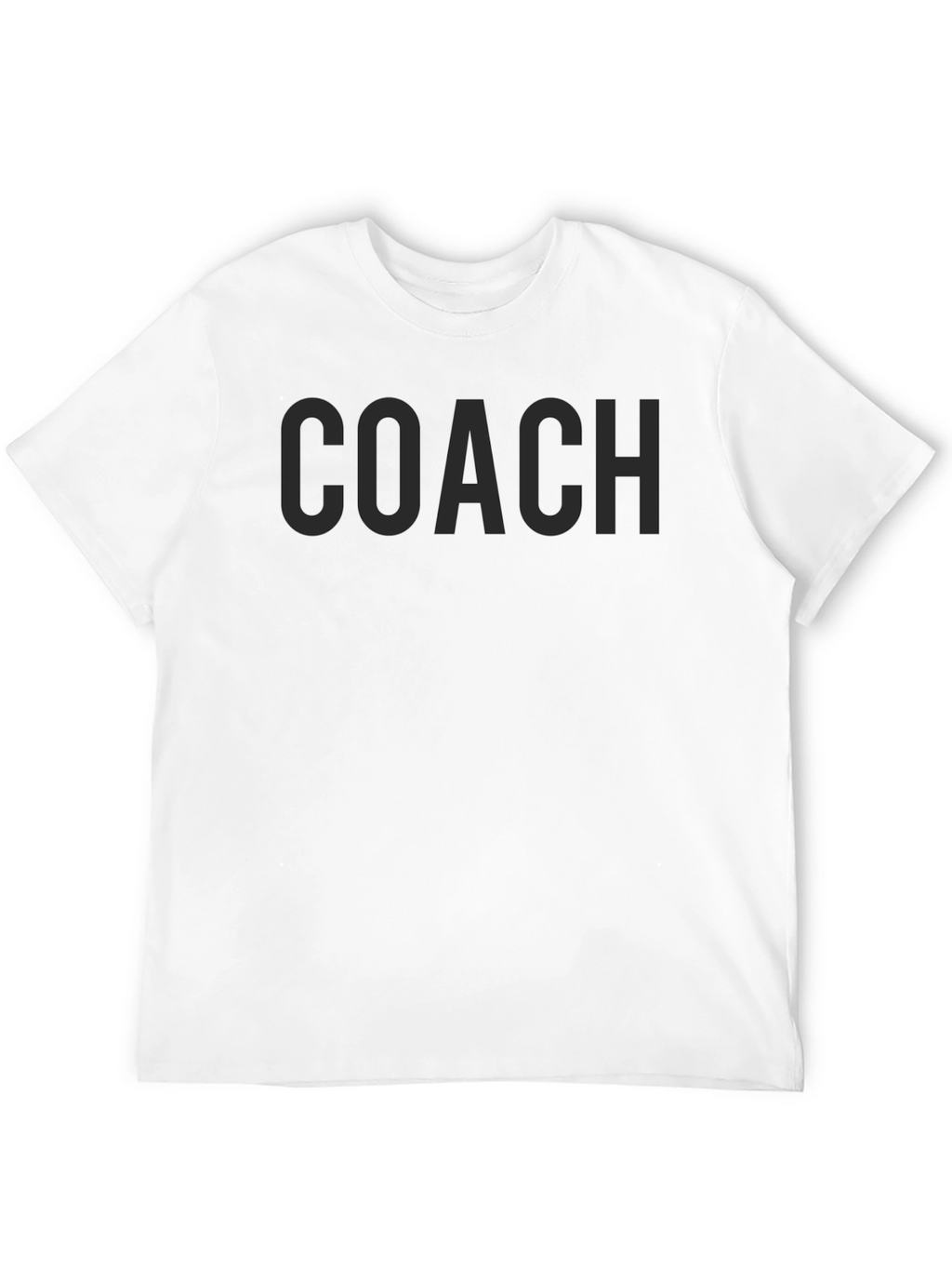 Coach T-Shirt - Simple Bold Statement Tee
