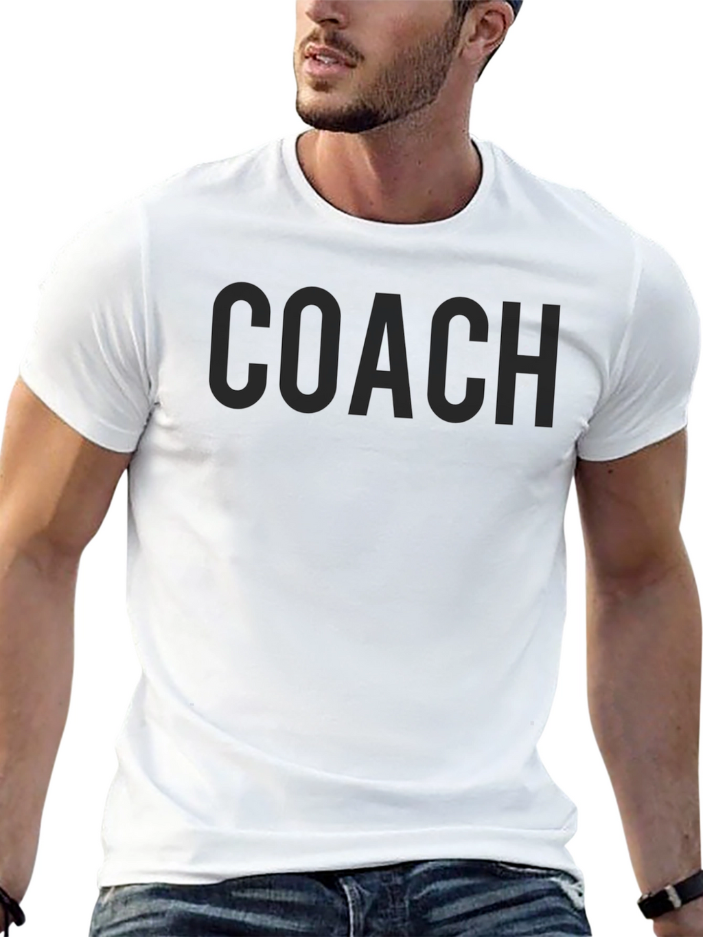Coach T-Shirt - Simple Bold Statement Tee