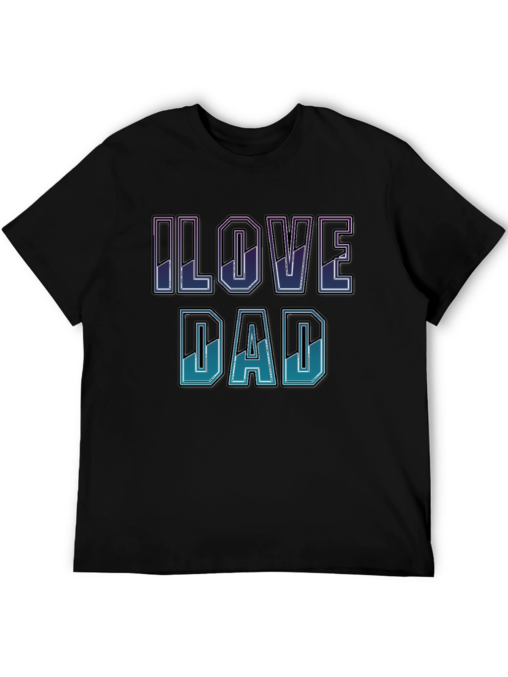 I Love Dad T-Shirt - Stylish Fathers Day Gift