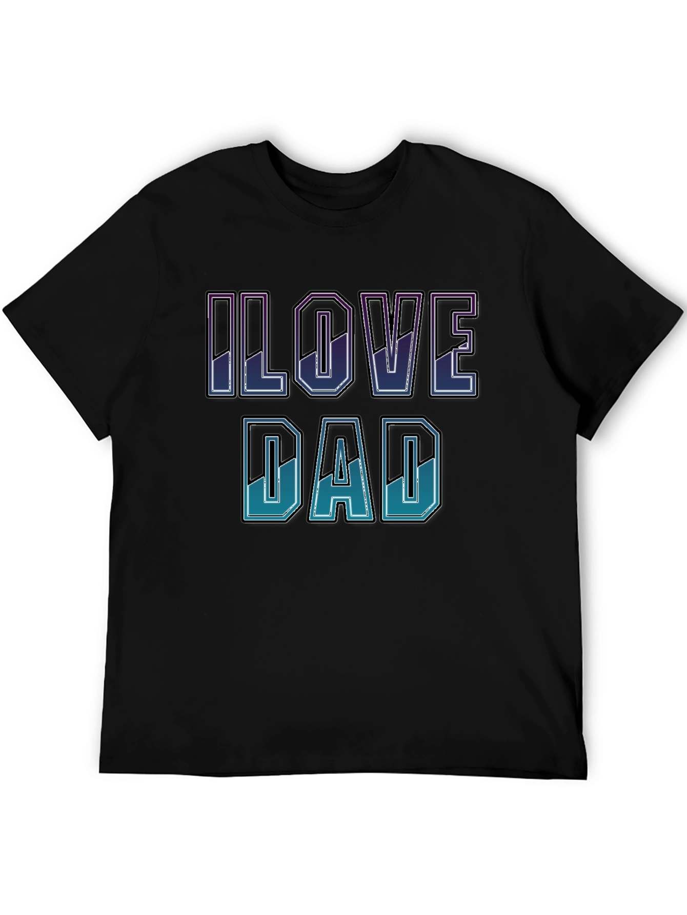I Love Dad T-Shirt - Stylish Fathers Day Gift
