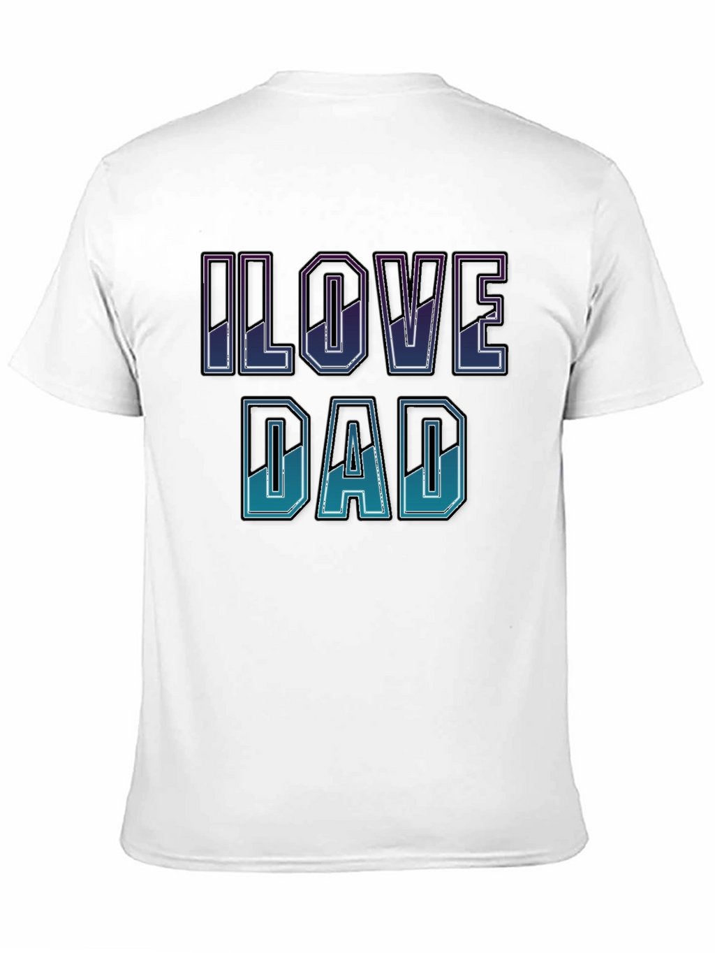 I Love Dad T-Shirt - Stylish Fathers Day Gift
