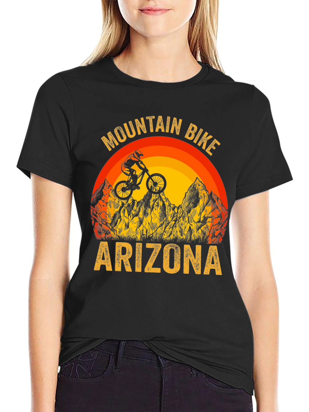 Mountain Bike Arizona Graphic T-Shirt