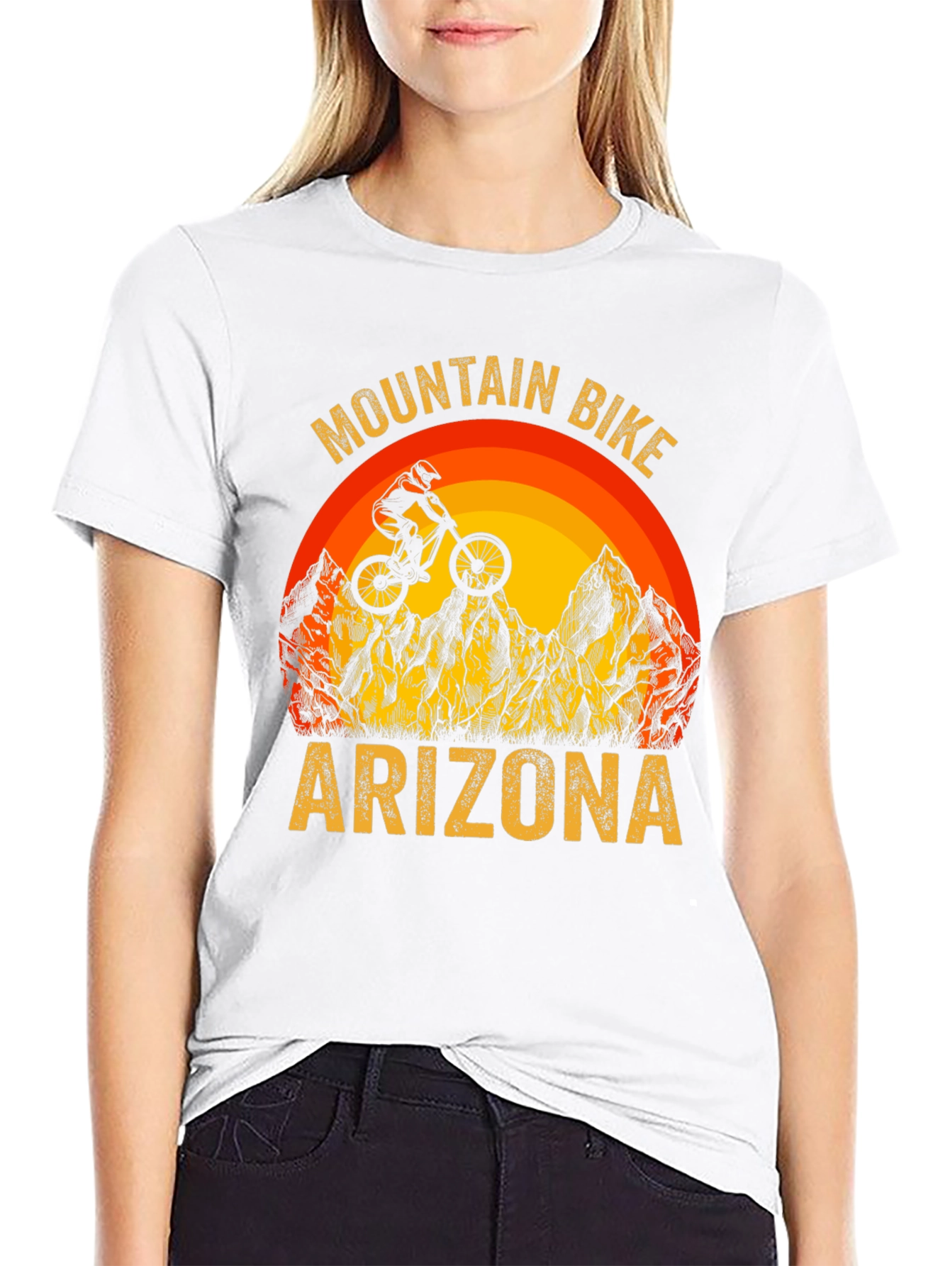 Mountain Bike Arizona Graphic T-Shirt