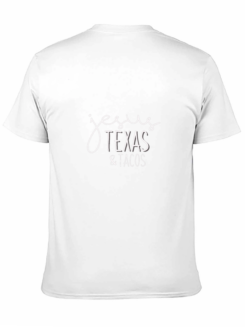 Jesus Texas and Tacos Black T-Shirt
