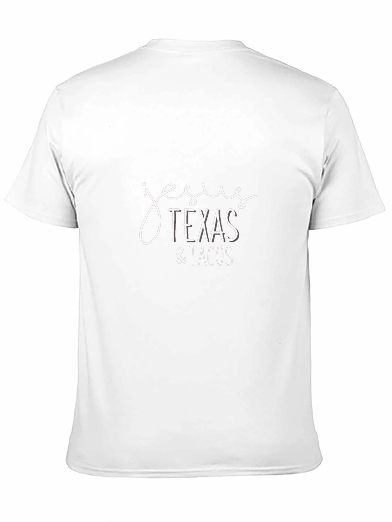 Jesus Texas and Tacos Black T-Shirt