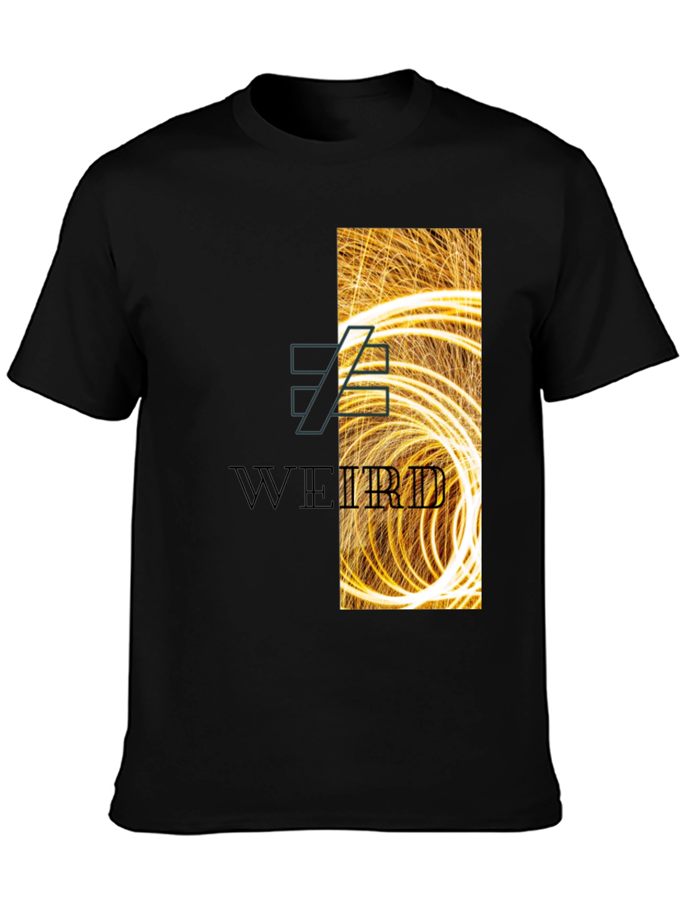 Weird Graphic Print T-Shirt