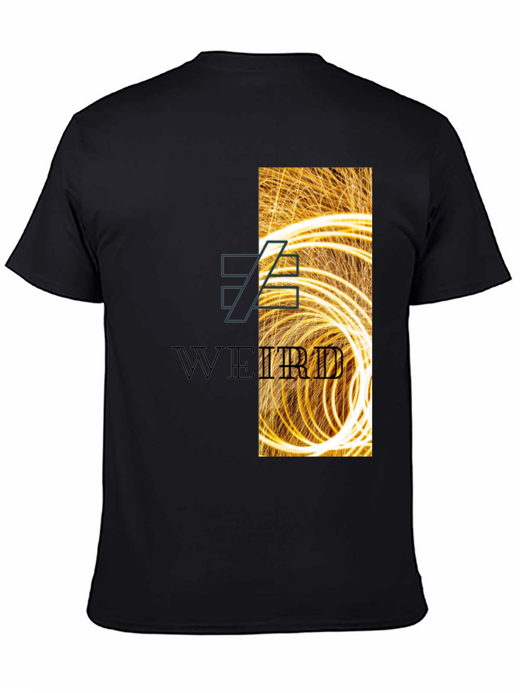 Weird Graphic Print T-Shirt