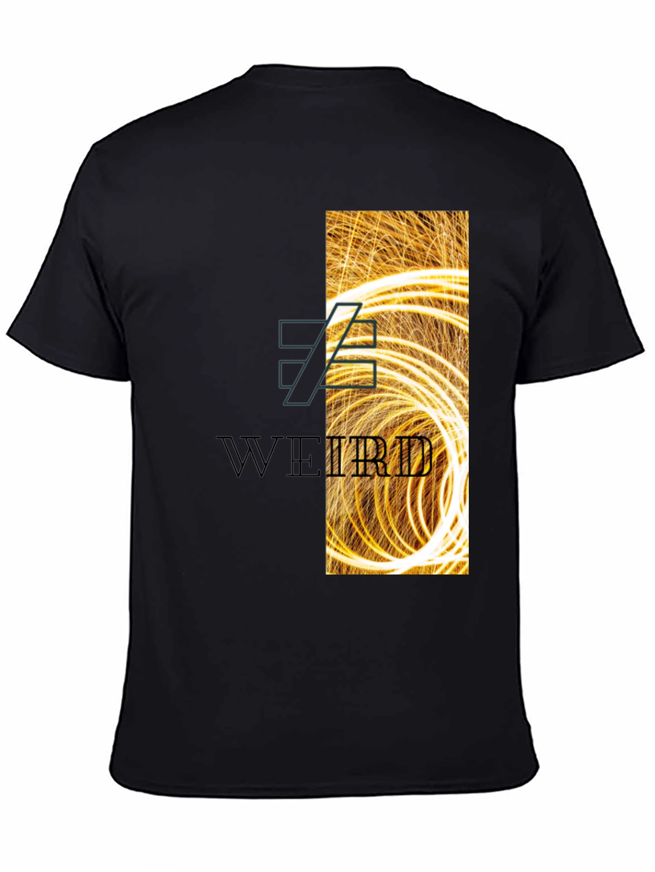 Weird Graphic Print T-Shirt