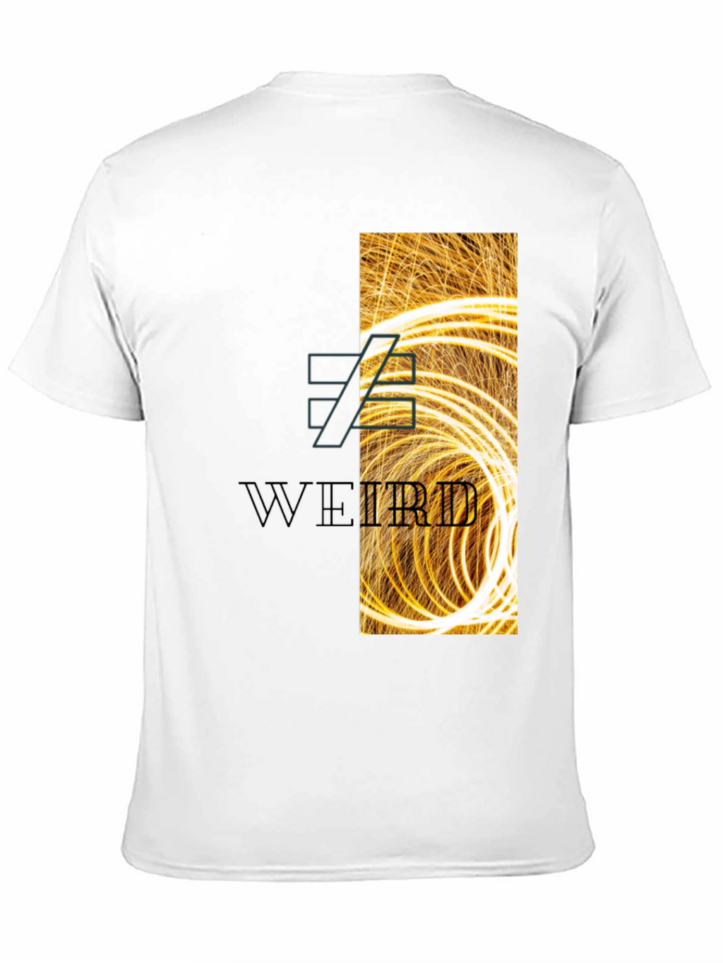 Weird Graphic Print T-Shirt