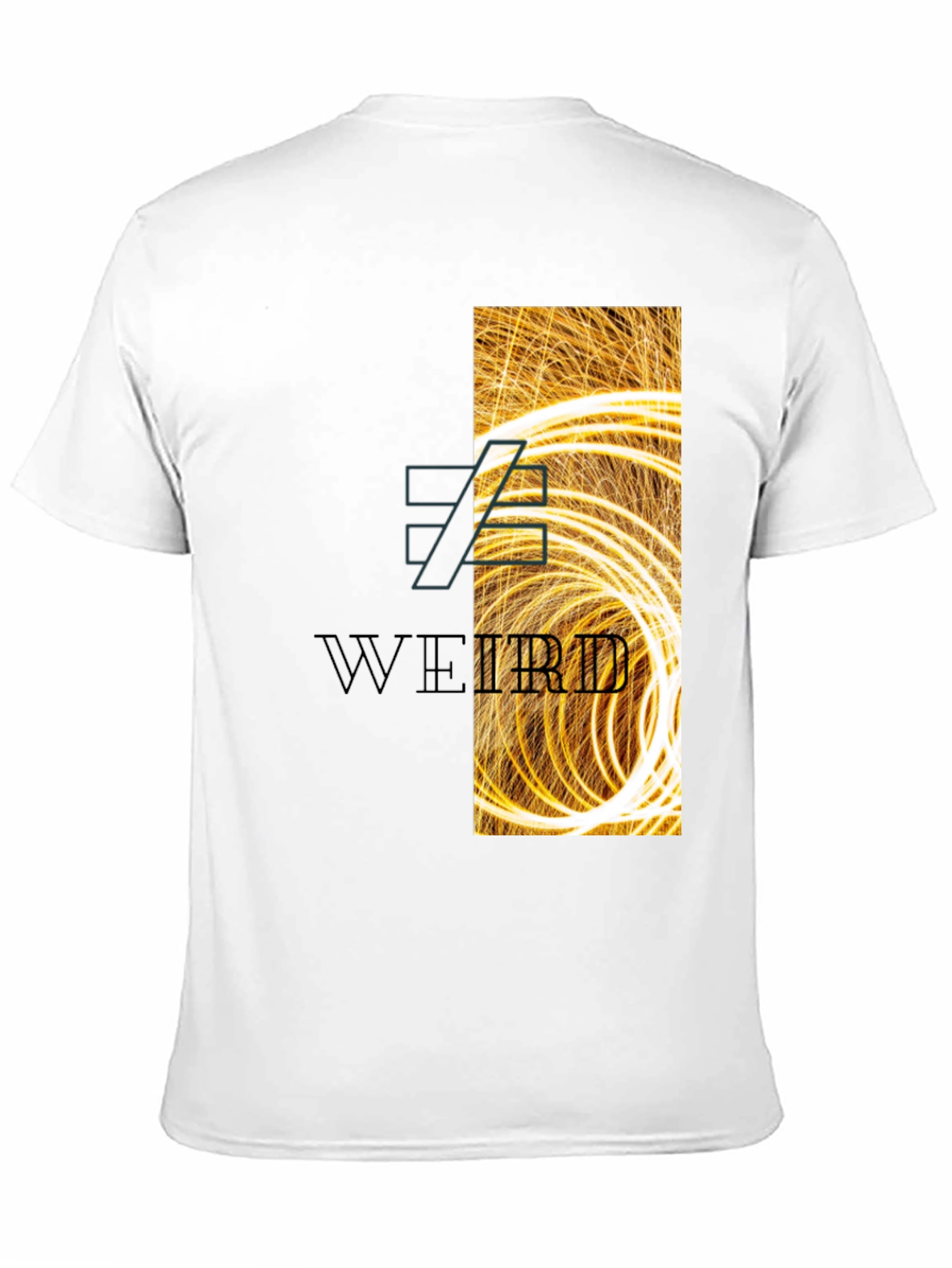 Weird Graphic Print T-Shirt