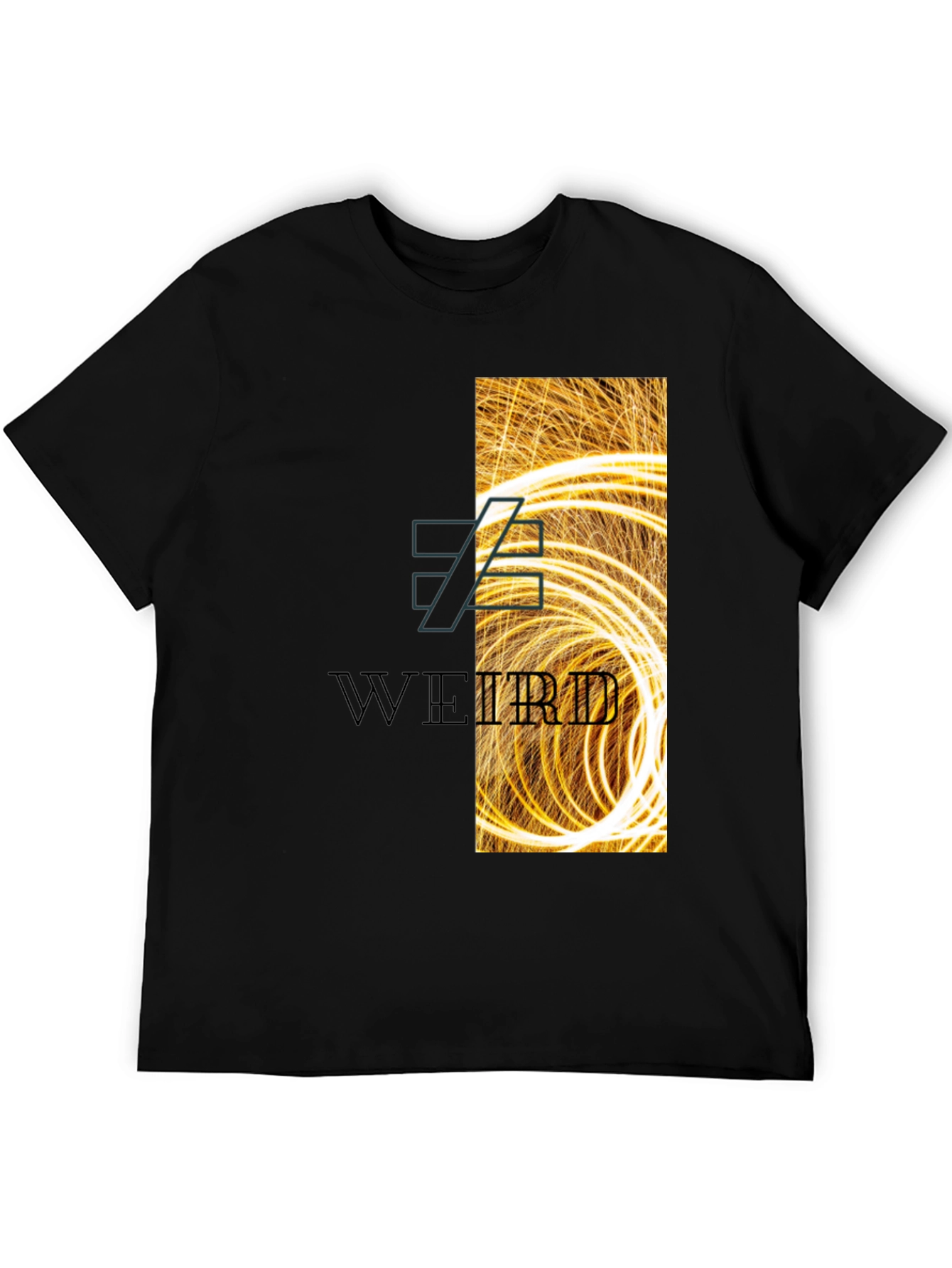 Weird Graphic Print T-Shirt