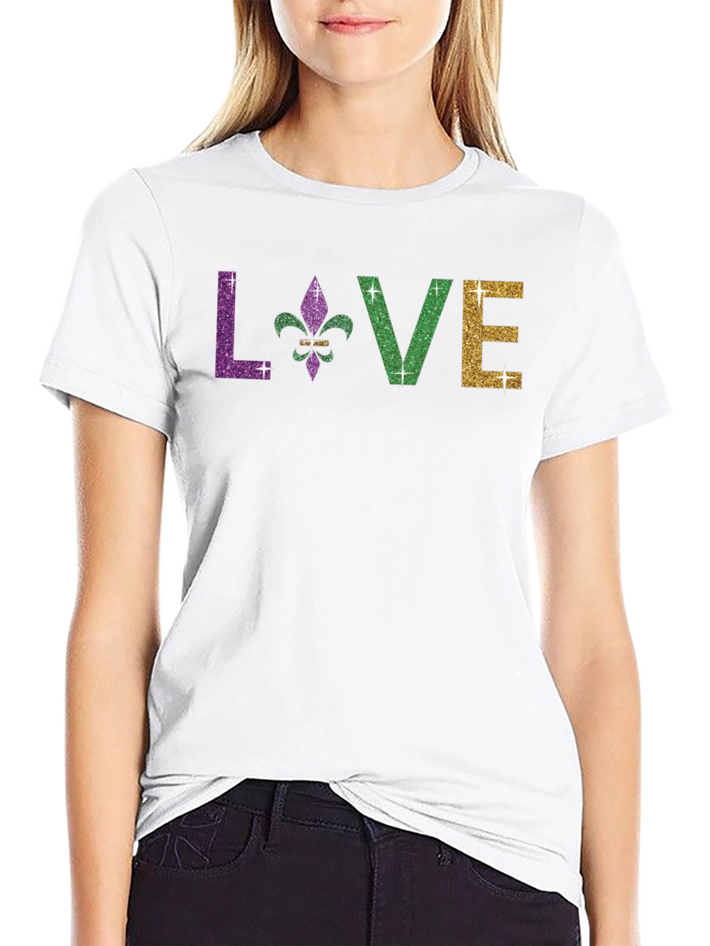 Mardi Gras LOVE T-Shirt