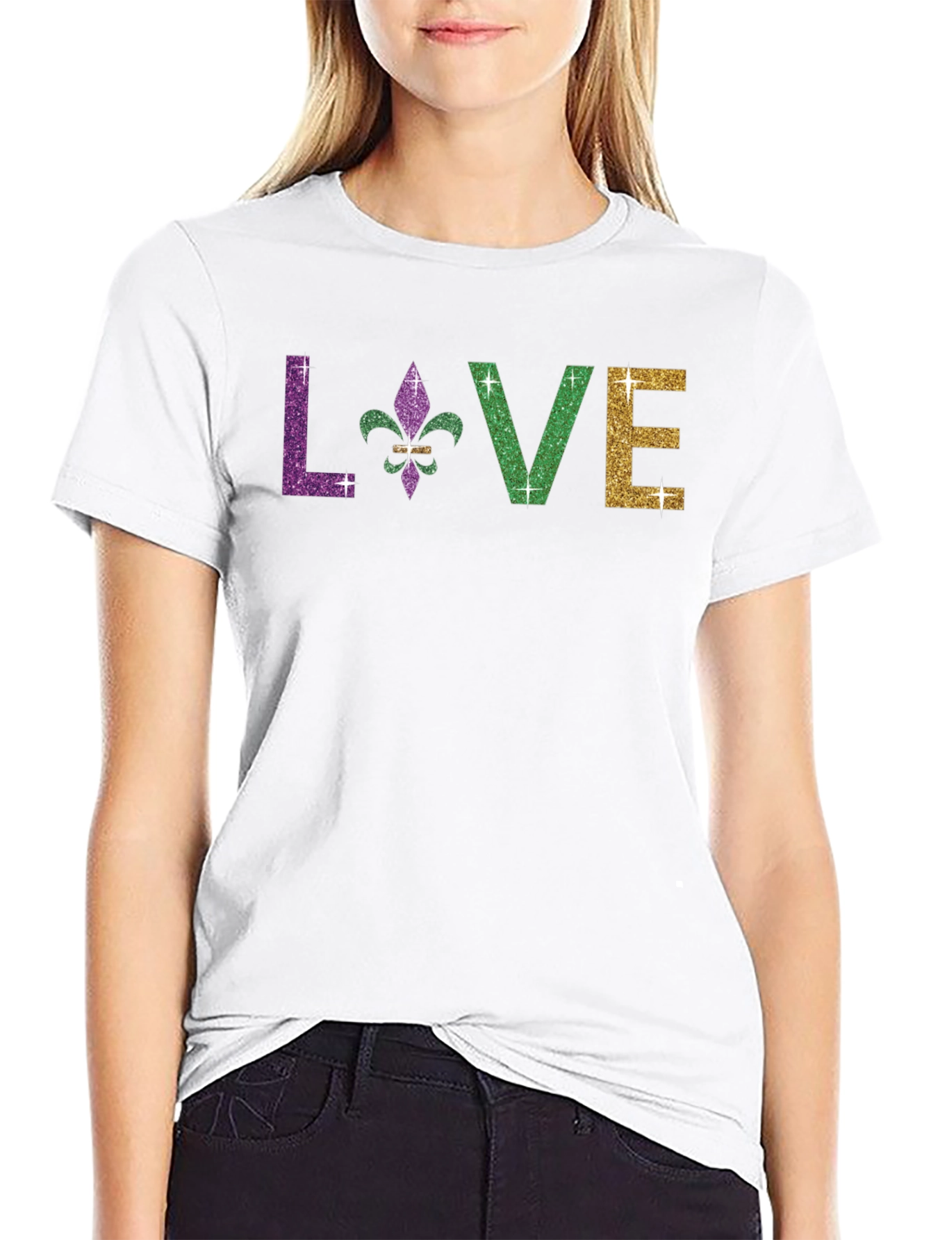 Mardi Gras LOVE T-Shirt