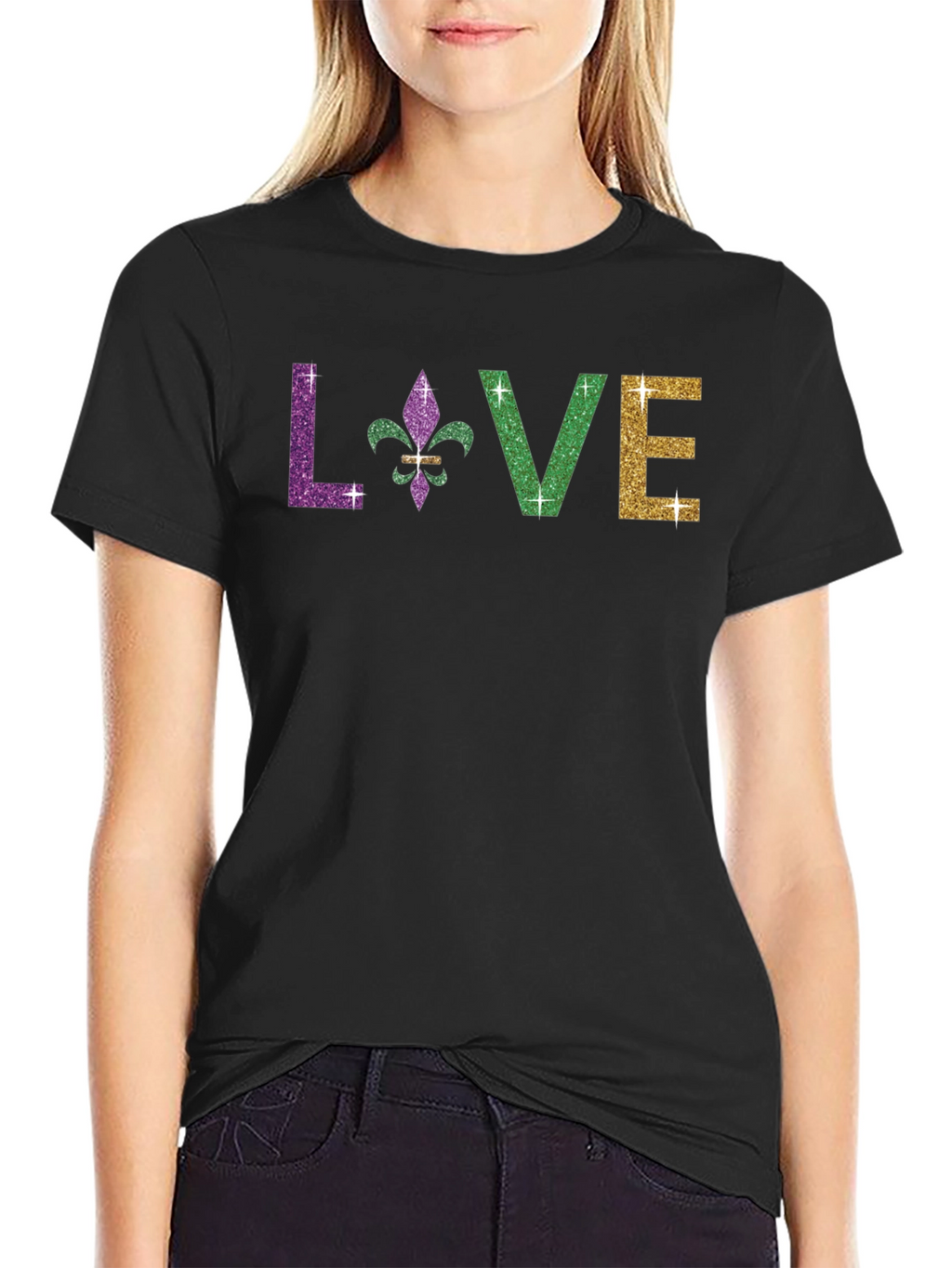 Mardi Gras LOVE T-Shirt