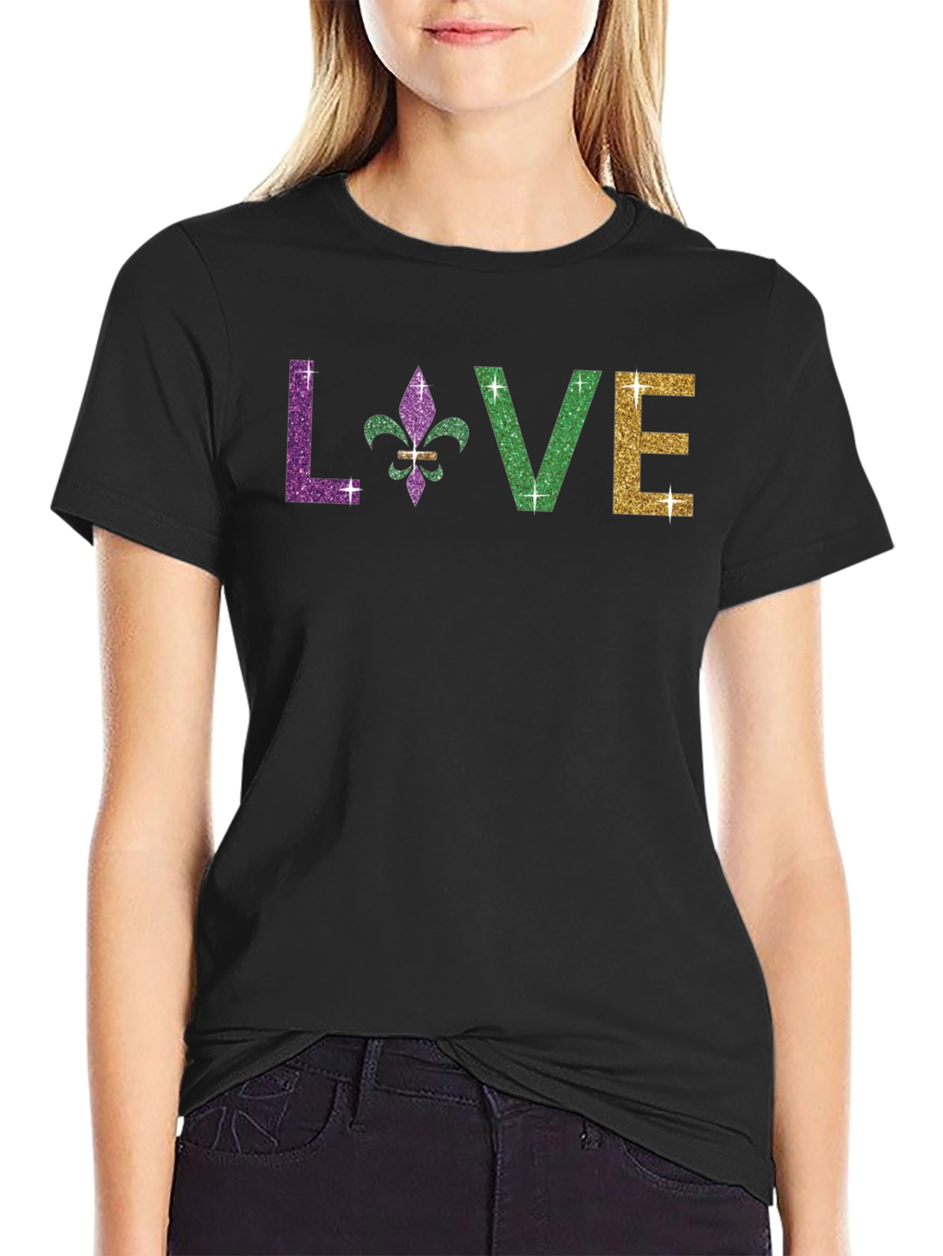 Mardi Gras LOVE T-Shirt