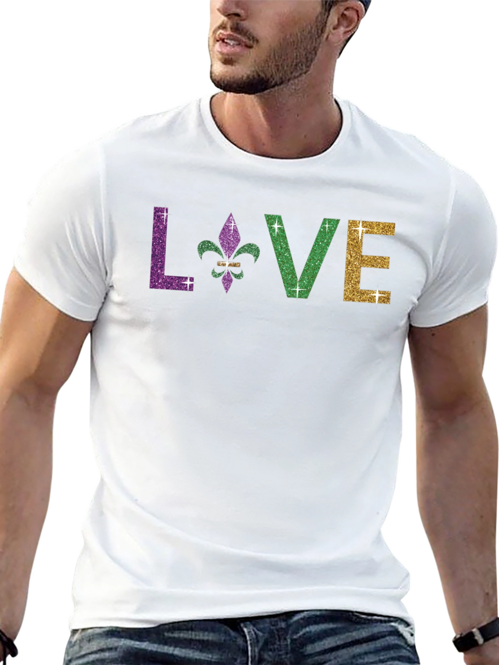 Mardi Gras LOVE T-Shirt