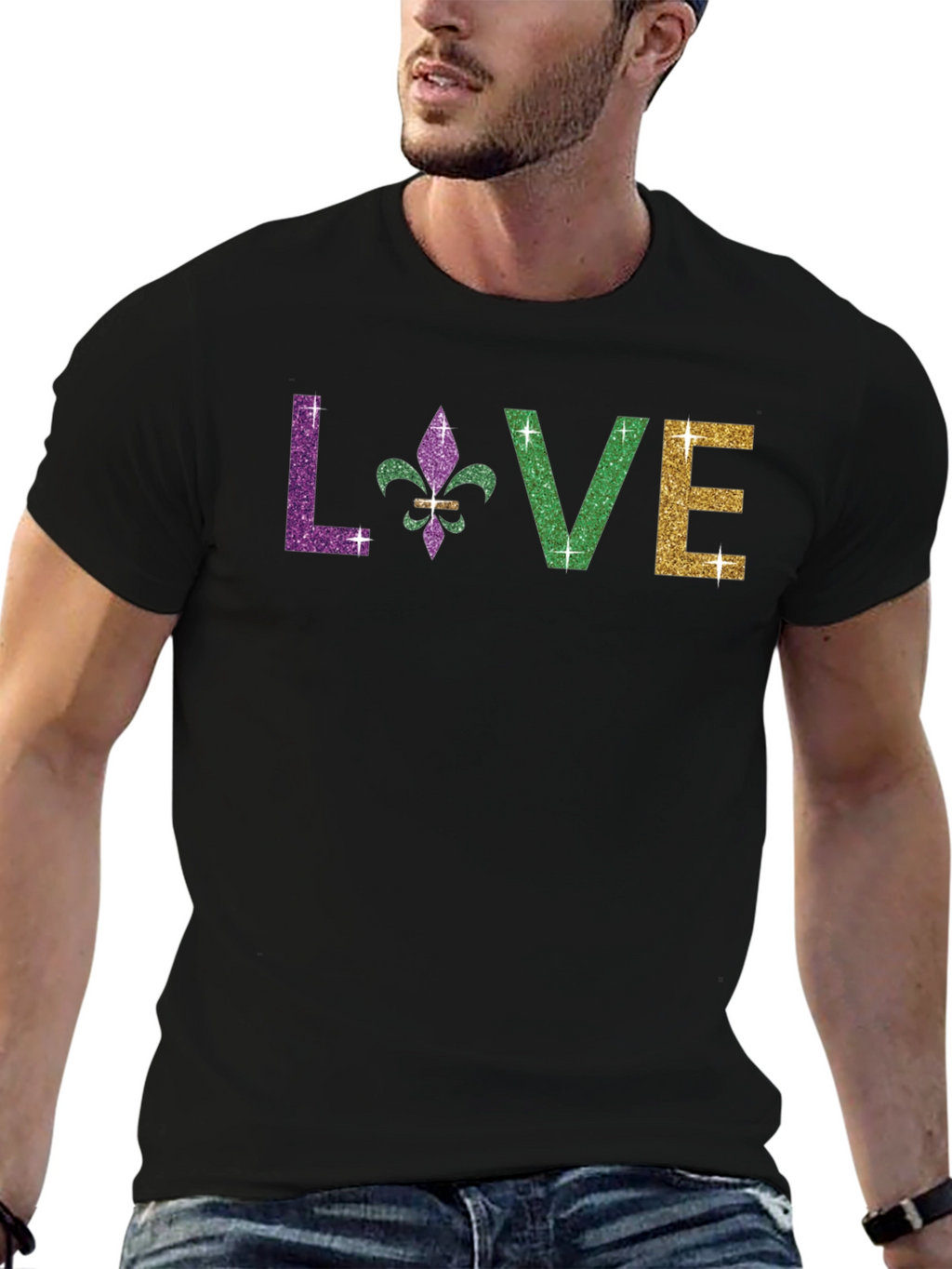 Mardi Gras LOVE T-Shirt