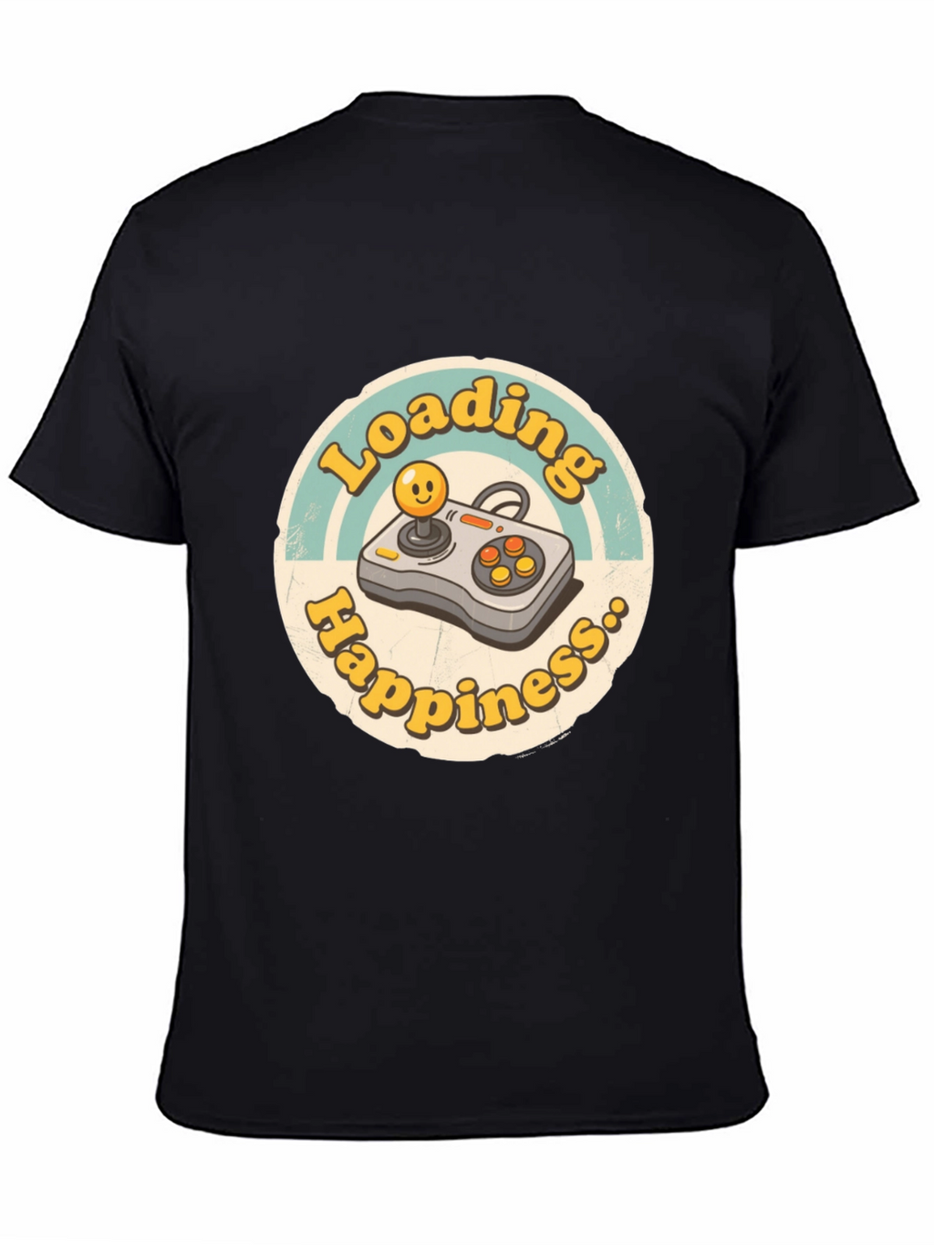 Loading Happiness Retro Gaming T-Shirt