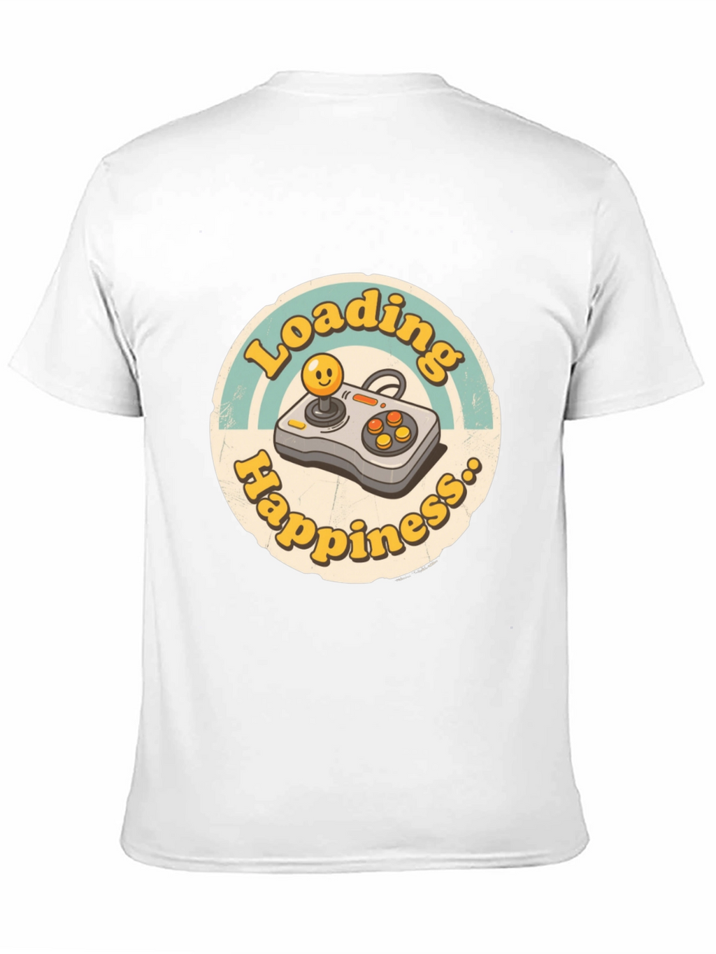 Loading Happiness Retro Gaming T-Shirt