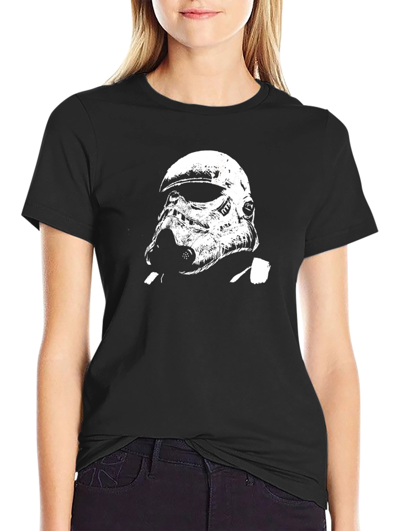 Stormtrooper Graphic Tee - Black