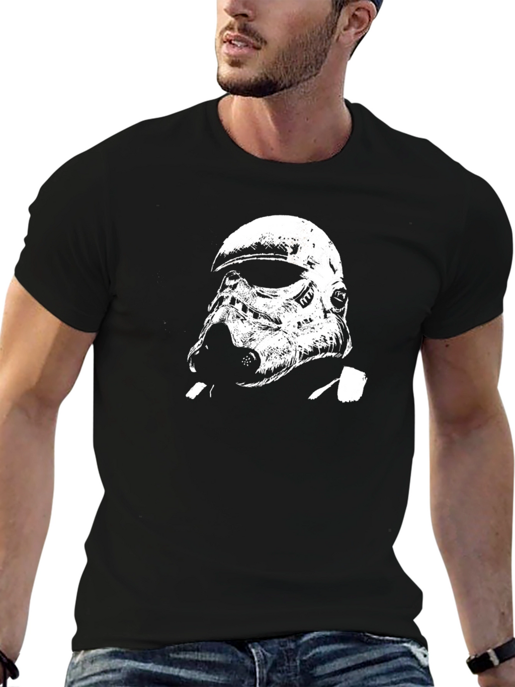 Stormtrooper Graphic Tee - Black
